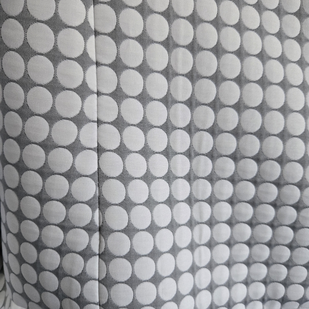 Louben | Quilted White /Gray Cropped Chic Jacket - Picture 3 of 11